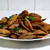 หอยลายผัดน้ำพริกเผา