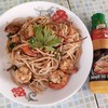 สปาเก็ตตี้กุ้งผัดพริกสด