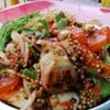 ยำ2ไข่หอยนางรมปลาร้า 250