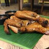 ไก่ย่างเค็มและย่างแห้งไปนิด
