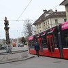 รถรางในสวิส กับน้ำพุสวยๆเมืองbern