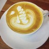 Hot cafe latte Hot cafe latte