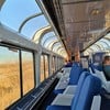 บรรยากาศบนรถไฟ Amtrak มีตู้ให้นั่งชมวิวระหว่างทางด้วยครับ