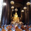 ภายในโบสถ์ พระจะลงโบสถ์ทำวัตรทุกวัน สามารถมาสวดมนต์ นั่งสมาธิได้ค่ะ
