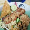 บะหมีแห้งต้มยำหมูกรอบ บะหมีแห้งต้มยำหมูกรอบ