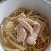บะหมี่กรอบราดหน้าไก่ บะหมี่กรอบราดหน้าไก่