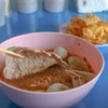 เย็นตาโฟต้มยำ หมูแผ่นใหญ่ๆๆๆ