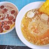อาหารเช้าเยอะและอร่อยทุกอย่าง 