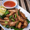 หมูแดดเดียวใบมะกรูดกรอบ หมูแดดเดียวใบมะกรูดกรอบ