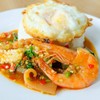 ข้าวราดผัดกะเพราทะเล ข้าวราดผัดกะเพราทะเล