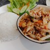 ใช้อกไก่แทนสะโพก เน้นความลีน อาจจะหวานไปนิด แต่ก็กลมกล่อม