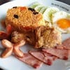 ข้าวผัดอเมริกัน 158 ฿