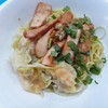 บะหมี่เกี๋บวกุ้งหมูแดง บะหมี่เกี๋บวกุ้งหมูแดง