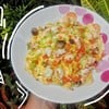 ข้าวไข่ข้นมันกุ้งทรงเครื่อง