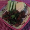 ลาบหมูทอด ลาบหมูทอด