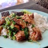 ข้าวผัดกะเพราะหมูตุ๋น