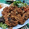 ยำปลาดุกฟู 130บาท