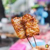 หมูปิ้งนมสด ไม้ละ10บาท