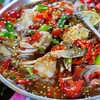 ยำปูม้าปลาร้า ยำปูม้าปลาร้า