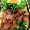 หมูสามชั้นทอดใบมะกรูด หมูสามชั้นทอดใบมะกรูด