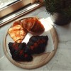 Thai tea croissant Thai tea croissant