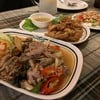 เรียงตามลำดับ เนื้อลูกทุ่ง-ปลาหมึกแดดเดียว