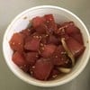 poke ahi bowl (ahi = tuna)
