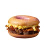 Grilled Eryngi Beef in Sweet Potato Bagel Grilled Eryngi Beef in Sweet Potato Bagel