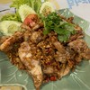 ปลากุ้งทอดพริกกระเทียม