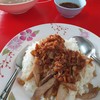 ข้าวหมูอบราดกระเทียม