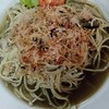 สปาเก็ตตี้ผัดสไตล์ญี่ปุ่น+กาแฟเย็น สปาเก็ตตี้ผัดสไตล์ญี่ปุ่น+กาแฟเย็น