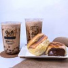 ชุดอร่อยคู่ ชานมบราวมุกทอง 22on 2แก้ว + เบอร์เกอร์นูเทล่า 1ชิ้น +เบอร์เกอร์แฮมชีส 1ชิ้น ชุดอร่อยคู่ ชานมบราวมุกทอง 22on 2แก้ว + เบอร์เกอร์นูเทล่า 1ชิ้น +เบอร์เกอร์แฮมชีส 1ชิ้น