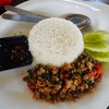 ข้าวกะเพราหมู