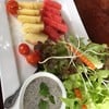 สลัดอาหารเช้า น้ำสลัดอร่อยมาก