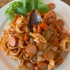 Spaghetti seafood