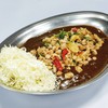 ข้าวแกงกะหรี่กะเพราไก่ ข้าวแกงกะหรี่กะเพราไก่