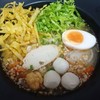 ก๋วยเตี๋ยวต้มยำ (ลูกชิ้นปลา) ก๋วยเตี๋ยวต้มยำ (ลูกชิ้นปลา)