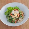 เส้นหมี่ผัดกระเฉดกุ้ง เส้นหมี่ผัดกระเฉดกุ้ง