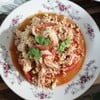 ยำตะไคร้​กุ้ง​สด​🦐หมูสับ🐖