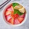Salmon Maguro Ikura Don Salmon Maguro Ikura Don