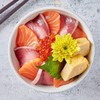 Salmon Hamachi Ikura Don Salmon Hamachi Ikura Don