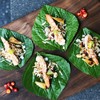 เมี่ยงคำสมุนไพรกุ้งพระนาง เมี่ยงคำสมุนไพรกุ้งพระนาง