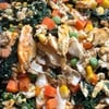 ผักโขมผัดไข่