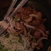 ลาบหมูทอด