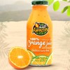 น้ำส้มเขียวหวานผสมเกล็ดส้ม 100% น้ำส้มเขียวหวานผสมเกล็ดส้ม 100%