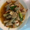 ยำกุ้งสุขกับหมูยอ