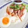 ข้าวหมูแดง หมูกรอบ