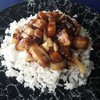 หมูกรอบผัดน้ำมันหอย