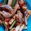 ตำไหลบัวกุ้งสด​ 