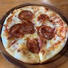 Salami pizza 